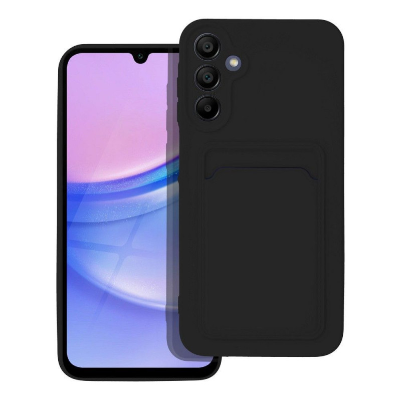 Kryt Card na Samsung Galaxy A15 LTE Černý
