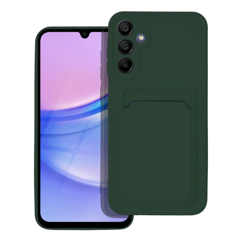 Kryt Card na Samsung Galaxy A15 LTE Zelený