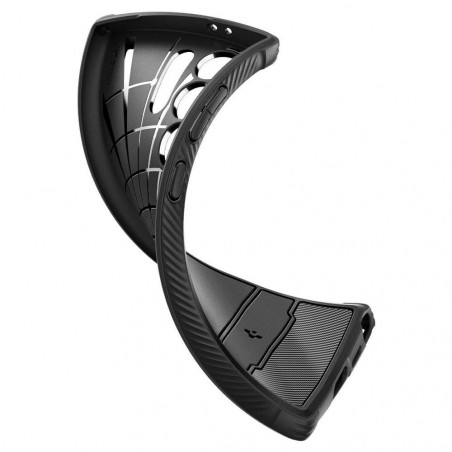 Kryt Spigen Armor na Samsung Galaxy S24 ULTRA Uhlíkové vlákno, Elegantní  Černý
