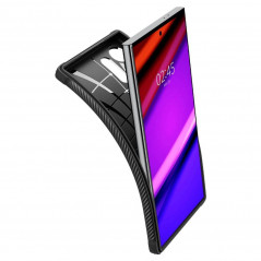 Kryt Spigen Armor na Samsung Galaxy S24 ULTRA Uhlíkové vlákno, Elegantní  Černý