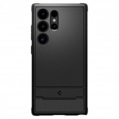Kryt Spigen Armor na Samsung Galaxy S24 ULTRA Uhlíkové vlákno, Elegantní  Černý