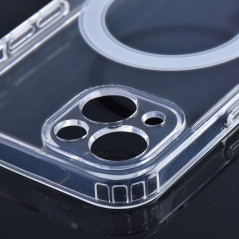 Kryt Clear Mag Cover na Apple iPhone 15 Pro MagSAFE  Průhledný