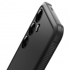 Kryt Spigen Armor na Samsung Galaxy S24 PLUS Uhlíkové vlákno, Elegantní  Černý