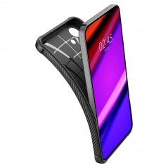 Kryt Spigen Armor na Samsung Galaxy S24 PLUS Uhlíkové vlákno, Elegantní  Černý