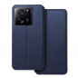 Peněženkové pouzdro Dual Pocket book na XIAOMI 13T Pro Tmavší modrý