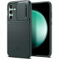 Kryt Spigen Optik Armor na Samsung Galaxy S23 FE Temně zelená