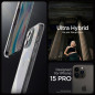 Kryt Spigen Ultra Hybrid na Apple iPhone 15 Pro Křišťálově čistý  Vesmírný krystal