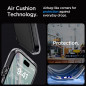 Kryt Spigen Ultra Hybrid na Apple iPhone 15 Pro Křišťálově čistý  Vesmírný krystal