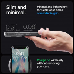 Kryt Spigen Ultra Hybrid na Apple iPhone 15 Pro Křišťálově čistý  Vesmírný krystal