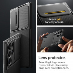 Kryt Spigen Armor na Samsung Galaxy S24 ULTRA Černý