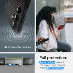 Kryt Spigen  Liquid Air na Samsung Galaxy S24 Matná černá