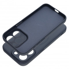 Kryt Silicone Mag Cover na Apple iPhone 15 Pro MagSAFE  Modrý titan