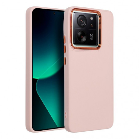 Kryt FRAME na XIAOMI 13T Pro Elegantní  Pudrově růžový