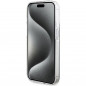 Kryt Guess 4G Gold Stripe na Apple iPhone 15 Pro Max Elegantní  Černý