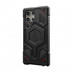 Kryt Urban Armor Gear Monarch na Samsung Galaxy S24 ULTRA Prémiové pouzdro  MagSAFE  Kevlarově černý