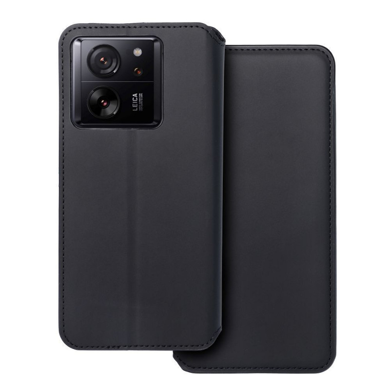 Peněženkové pouzdro Dual Pocket book na XIAOMI 13T Pro Černý