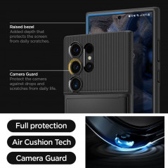 Kryt Spigen Slim Armor CS na Samsung Galaxy S24 ULTRA Černý