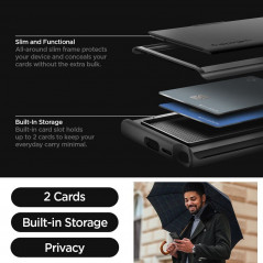 Kryt Spigen Slim Armor CS na Samsung Galaxy S24 ULTRA Černý