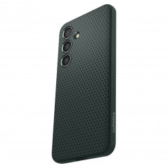 Kryt Spigen  Liquid Air na Samsung Galaxy S24 PLUS Temně zelená