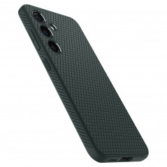 Kryt Spigen  Liquid Air na Samsung Galaxy S24 PLUS Temně zelená