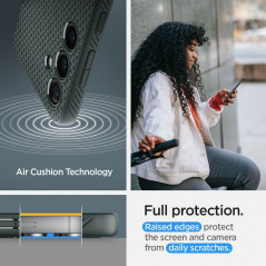 Kryt Spigen  Liquid Air na Samsung Galaxy S24 PLUS Temně zelená