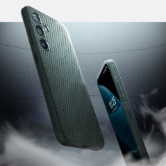 Kryt Spigen  Liquid Air na Samsung Galaxy S24 PLUS Temně zelená