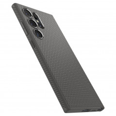 Kryt Spigen  Liquid Air na Samsung Galaxy S24 ULTRA Mramorová šedá