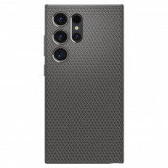 Kryt Spigen  Liquid Air na Samsung Galaxy S24 ULTRA Mramorová šedá
