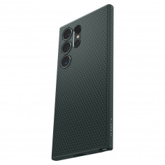 Kryt Spigen  Liquid Air na Samsung Galaxy S24 ULTRA Temně zelená