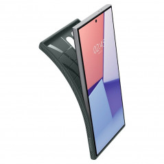 Kryt Spigen  Liquid Air na Samsung Galaxy S24 ULTRA Temně zelená