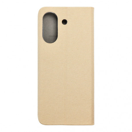 Peněženkové pouzdro Sensitive Book na XIAOMI Redmi 13C Zlatý