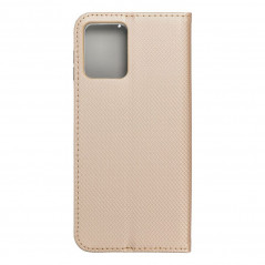 Peněženkové pouzdro Smart Case Book na Motorola Moto G54 Zlatý