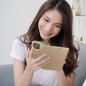 Peněženkové pouzdro Smart Case Book na Oppo A18 Zlatý