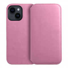 Peněženkové pouzdro Dual Pocket book na XIAOMI Redmi Note 13 4G Světle růžový