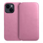 Peněženkové pouzdro Dual Pocket book na XIAOMI Redmi Note 13 Pro 5G Světle růžový
