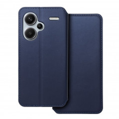 Peněženkové pouzdro Dual Pocket book na XIAOMI Redmi Note 13 Pro Plus 5G Tmavší modrý