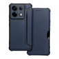 Peněženkové pouzdro Razor Book na XIAOMI Redmi Note 13 Pro 5G Uhlíkové vlákno, Karbonový vzor  Modrý