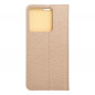 Peněženkové pouzdro LUNA Book Gold na XIAOMI Redmi Note 13 5G Elegantní  Zlatý