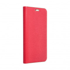 Peněženkové pouzdro LUNA Book Gold na XIAOMI Redmi Note 13 Pro 5G Elegantní  Červený
