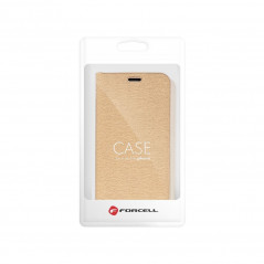 Peněženkové pouzdro LUNA Book Gold na XIAOMI Redmi Note 13 Pro 5G Elegantní  Zlatý