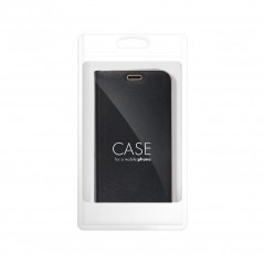 Peněženkové pouzdro LUNA Book Gold na XIAOMI Redmi Note 13 Pro Plus 5G Elegantní  Černý