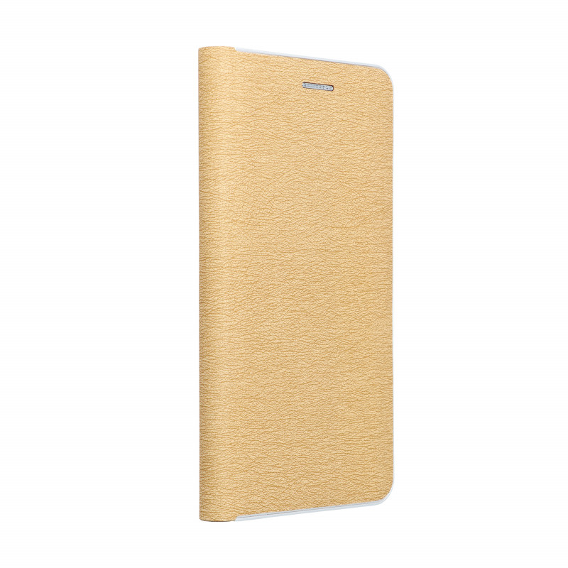 Peněženkové pouzdro LUNA Book Gold na XIAOMI Redmi Note 13 Pro Plus 5G Elegantní  Zlatý