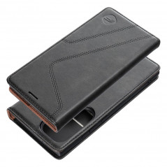 Peněženkové pouzdro Forcell F-PROTECT RFID Blocker Book na Samsung Galaxy A15 LTE Elegantní  Černý