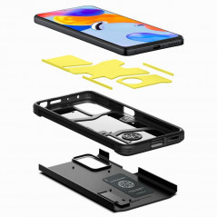 Kryt Spigen Tough Armor na XIAOMI Redmi Note 11 Pro 5G Černý