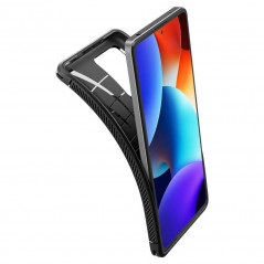 Kryt Spigen Armor na XIAOMI Redmi Note 12 Pro Plus 5G Uhlíkové vlákno, Elegantní  Černý