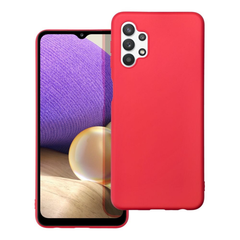 Kryt Soft na Samsung Galaxy A32 LTE Červený