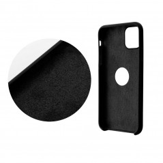 Kryt Silicone na Samsung Galaxy A51 5G Elegantní  Černý