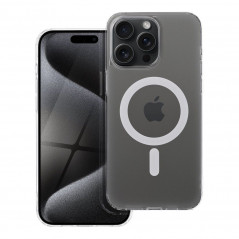 Kryt Frost Mag na Apple iPhone 15 Pro Max MagSAFE  Průhledný