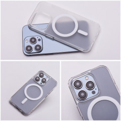 Kryt Frost Mag na Apple iPhone 15 Plus MagSAFE  Průhledný