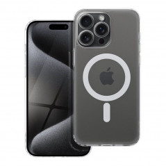 Kryt Frost Mag na Apple iPhone 15 Pro Max MagSAFE  Průhledný